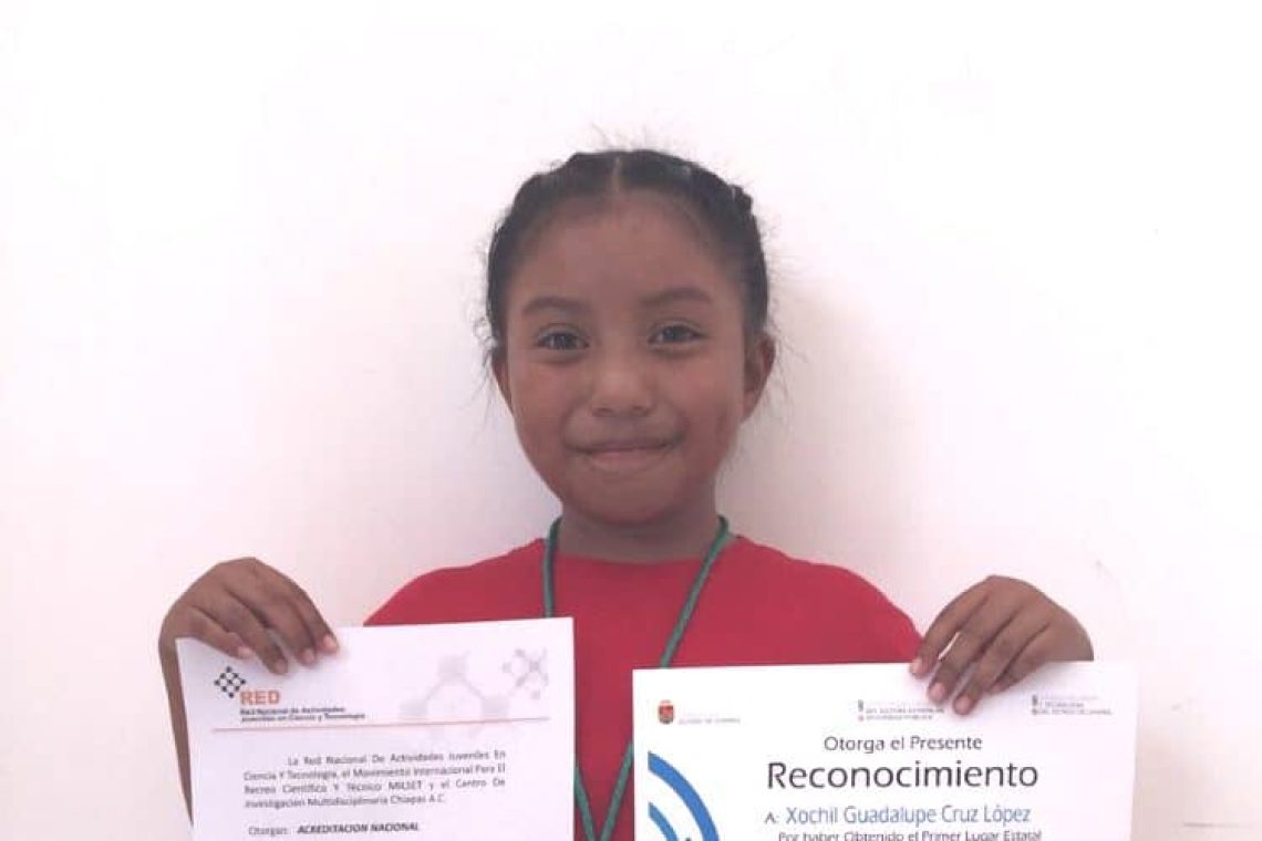 8χρονο κοριτσάκι από το Μεξικό κερδίζει βραβείο πυρηνικών επιστημών