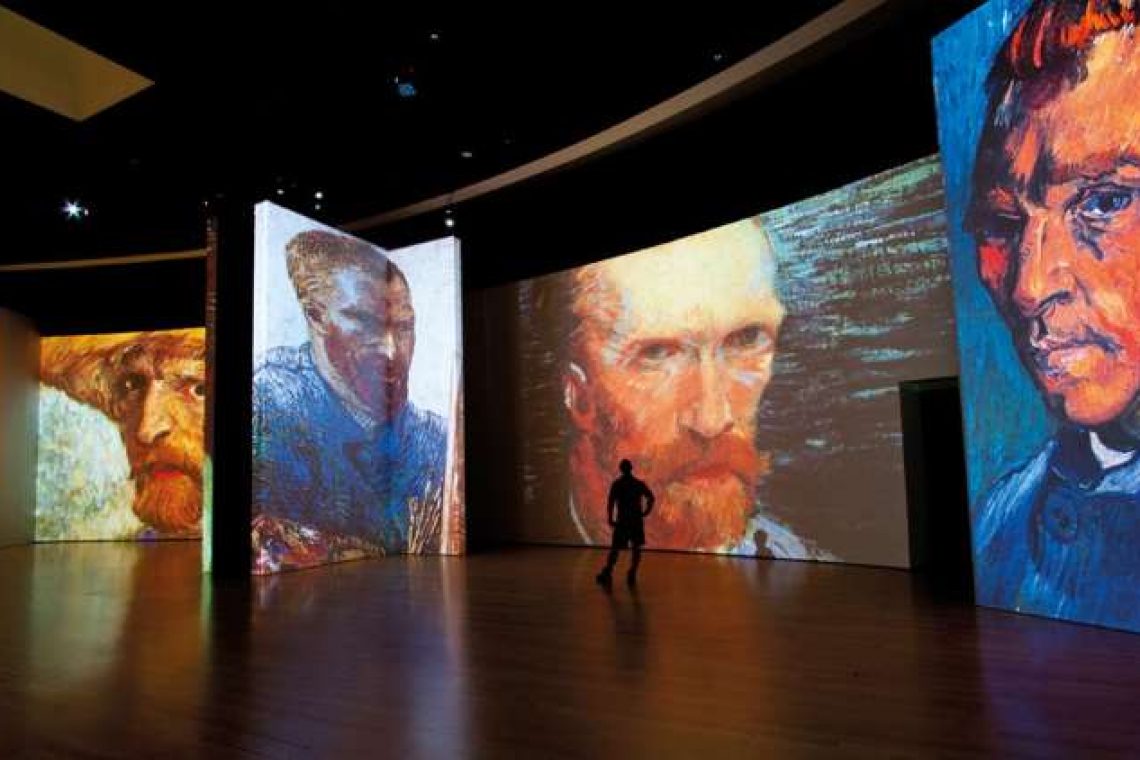 Η βιωματική έκθεση Van Gogh Alive , ζωντανεύει στο Μέγαρο Μουσικής