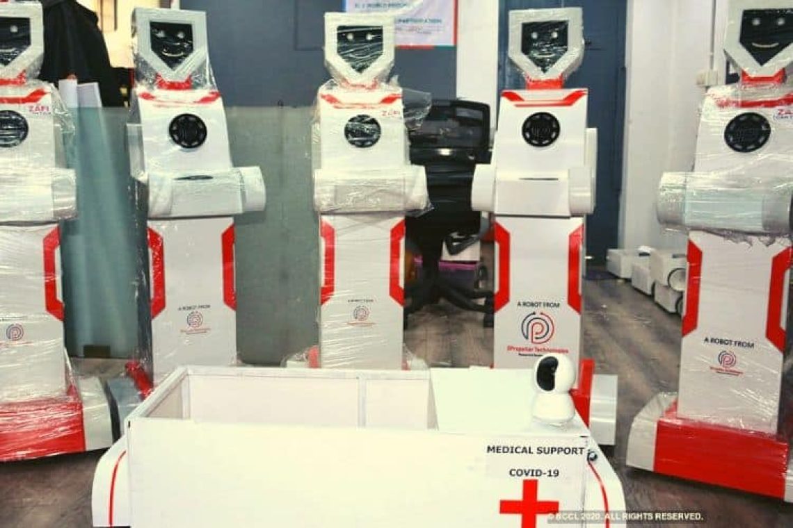 Και τα ρομπότ στη μάχη για την καταπολέμηση του COVID-19 στον κόσμο